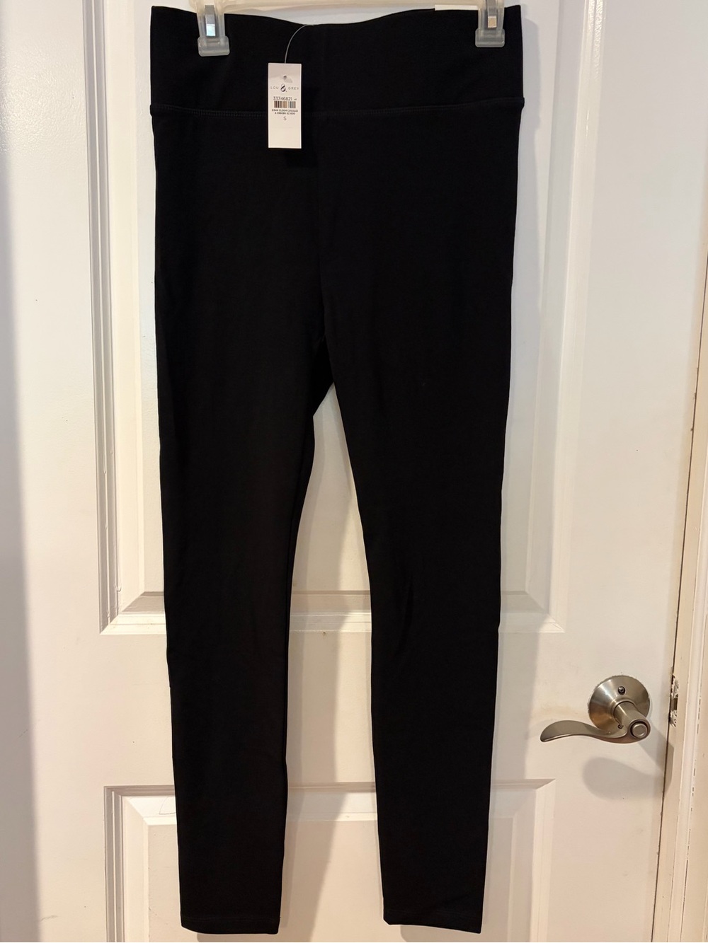 Lou & Grey Black High-Rise Essential Leggings, Size S, New With Tags
